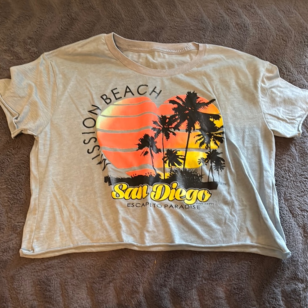 Mission Beach San Diego Graphic Tee